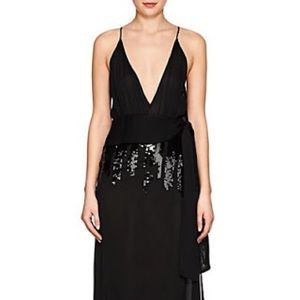 New with tag Victoria Beckham Sequined Silk Dress